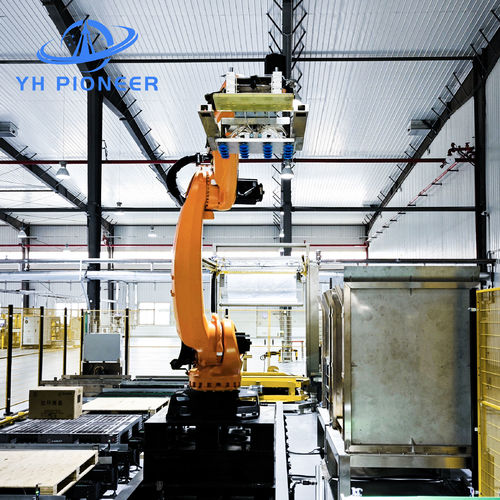 Latest company news about Nâng cao hiệu quả với hệ thống tự động palletizing từ Guangzhou YH PIONEER INTELLIGENT CO., LTD