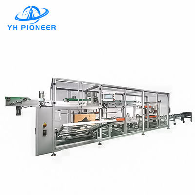 Máy đóng gói hộp túi thép không gỉ, Máy đóng gói túi 5-20case/Min