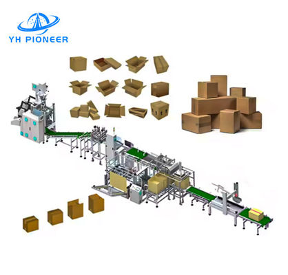 Máy đóng gói hộp túi hiệu quả cao 3 PH 380V 50HZ cho hoạt động hợp lý