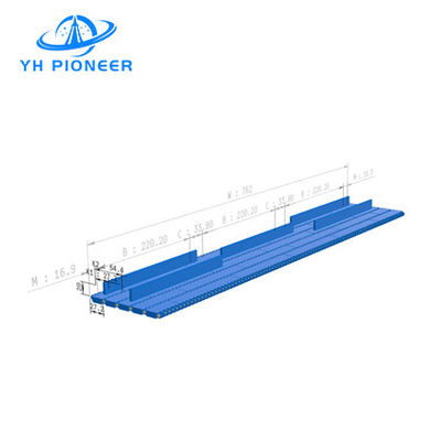 Giá tốt. Vành đai vận chuyển mặt phẳng có thể điều chỉnh với các chuyến bay bên để xử lý vật liệu tùy chỉnh trực tuyến