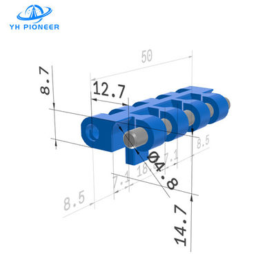 Giá tốt. Vành đai mô-đun thông gió với bề mặt POM lỗ cho nhu cầu vận chuyển dược phẩm trực tuyến
