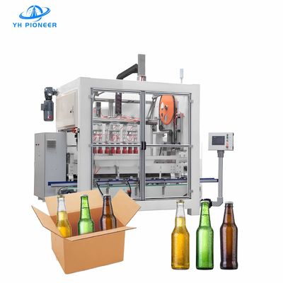 Giá tốt. Máy đóng gói thùng bia phù hợp với nhiều loại chai, lon và cốc, đáp ứng nhu cầu đóng gói đa dạng trực tuyến