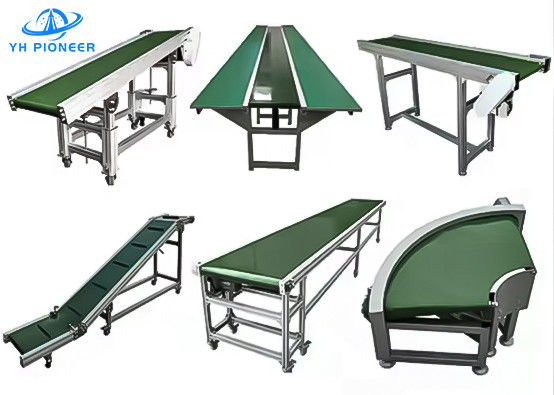 Hệ thống vận chuyển túi chống nhiệt độ cao PLC điều khiển tốc độ điều chỉnh