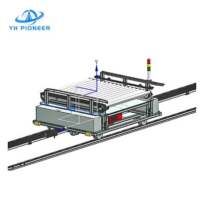 Giá tốt. Xe dẫn đường sắt xây dựng nhôm RGV cho quản lý kho trực tuyến