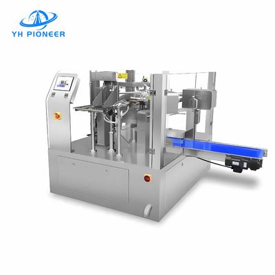 Giá tốt. Máy đóng gói túi quay hoàn toàn tự động Thép không gỉ cho bao bì thực phẩm trực tuyến