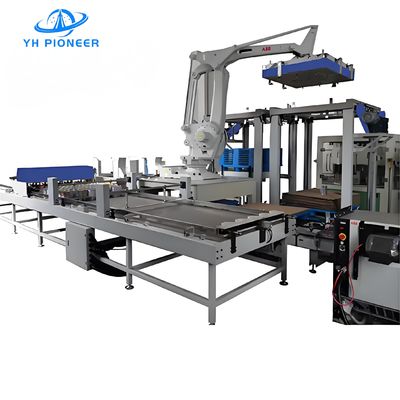 Giá tốt. Các hệ thống sản xuất nhựa tự động đầy đủ lớp cứng 10kW 4-5 Axis Palletizer Machine trực tuyến