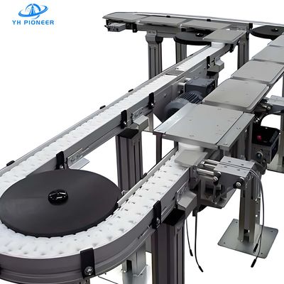 Giá tốt. Hệ thống vận chuyển chuỗi chai linh hoạt với tốc độ điều chỉnh lên đến 30m/min trực tuyến