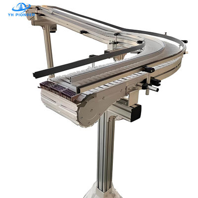 Máy vận chuyển chuỗi chai tùy chỉnh với vật liệu chuỗi Q235 / SUS304 và các tùy chọn điện áp khác nhau