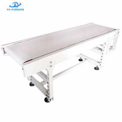 Giá tốt. Hệ thống vận chuyển dây đai thực phẩm tùy chỉnh với các tùy chọn dây đai PVC hoặc PU và động cơ điện 250W trực tuyến
