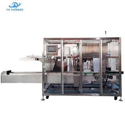 Giá tốt. Máy đóng gói hộp hộp có dung lượng cao với sản lượng 8 lần / phút và kích thước hộp có thể điều chỉnh để đóng gói hiệu quả trực tuyến