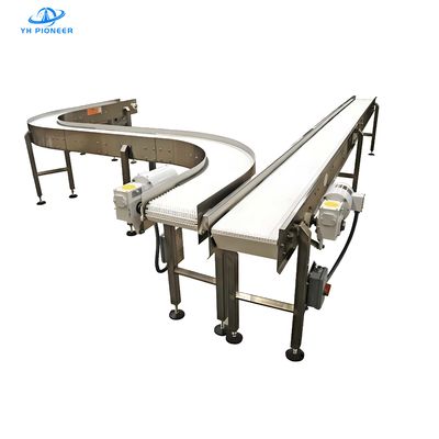 Giá tốt. Hệ thống vận chuyển chai thép không gỉ bền cho tải công việc 1890N 500mm bán kính tối thiểu trở lại trực tuyến
