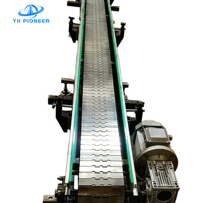 Hệ thống vận chuyển chai hiệu quả cao với POM và tấm chuỗi thép không gỉ để xử lý vật liệu đáng tin cậy