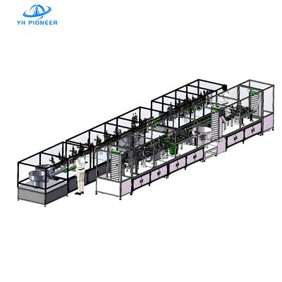 Giá tốt. Dòng lắp ráp nhỏ hiệu quả cao cho sản xuất đồng hồ nước với 20-25pcs / phút Capacity and Automatic Feeding trực tuyến