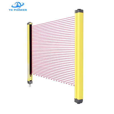 Giá tốt. Tấm rèm ánh sáng an toàn nhạy cao với thời gian phản ứng < 10ms để phát hiện nhanh trở ngại trực tuyến