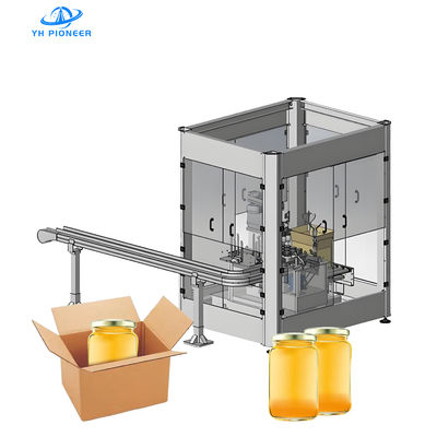 Giá tốt. Máy đóng gói thùng carton mật ong chai thủy tinh với cấu tạo bằng thép không gỉ cho nhu cầu đóng gói đa dạng trực tuyến