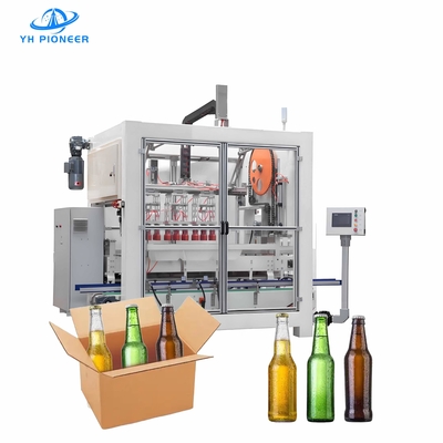 Giá tốt. Máy đóng gói thùng bia phù hợp với nhiều loại chai, lon và cốc, đáp ứng nhu cầu đóng gói đa dạng trực tuyến